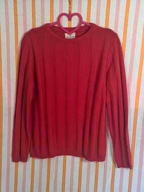 Vintage Hot Pink Sweater